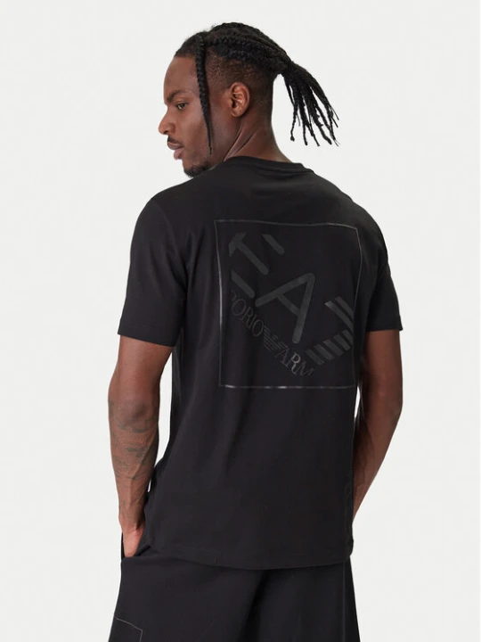 Zdjęcie produktu EA7 Emporio Armani T-Shirt 7M001487 AF17789 UC001 Czarny Regular Fit