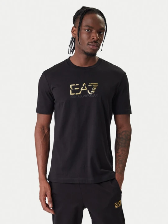 Zdjęcie produktu EA7 Emporio Armani T-Shirt 7M001562 AF17789 UC001 Czarny Regular Fit