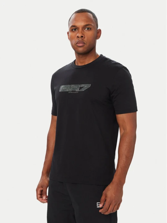 Zdjęcie produktu EA7 Emporio Armani T-Shirt 7M002128 AF12503 U8134 Czarny Regular Fit