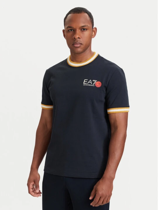 Zdjęcie produktu EA7 Emporio Armani T-Shirt 7M002131 AF12957 UB109 Granatowy Regular Fit