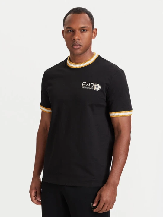 Zdjęcie produktu EA7 Emporio Armani T-Shirt 7M002131 AF12957 UC001 Czarny Regular Fit