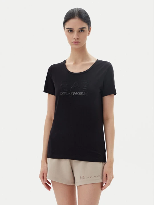 Zdjęcie produktu EA7 Emporio Armani T-Shirt 7W000094 AF10373 UC001 Czarny Slim Fit