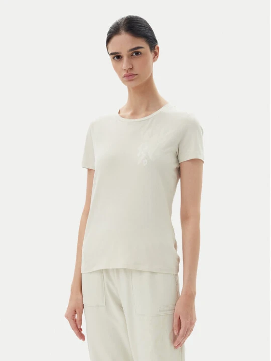 Zdjęcie produktu EA7 Emporio Armani T-Shirt 7W000133 AF10373 U1112 Beżowy Regular Fit