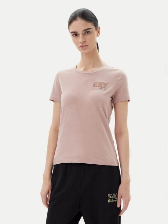 Zdjęcie produktu EA7 Emporio Armani T-Shirt 7W000492 AF10373 U4079 Różowy Regular Fit
