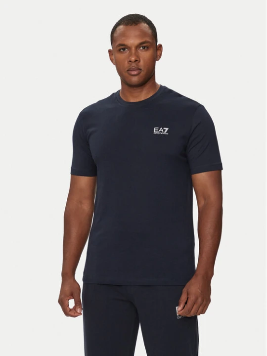 Zdjęcie produktu EA7 Emporio Armani T-Shirt 8NPT25 PJVPZ 0562 Granatowy Regular Fit
