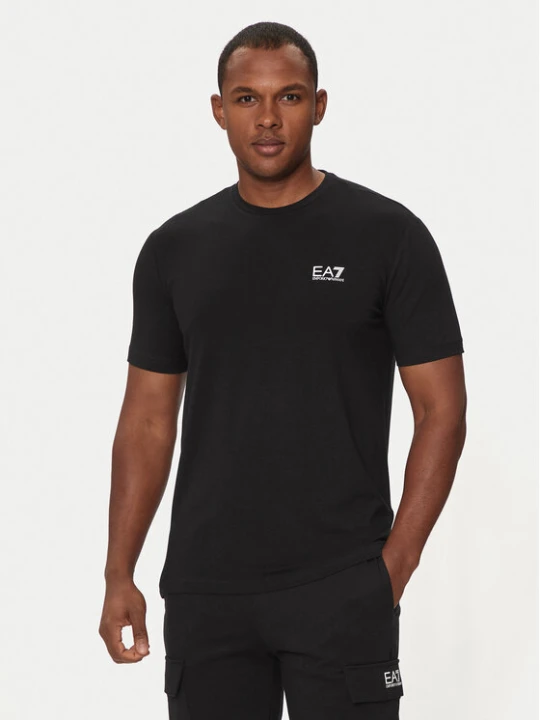 Zdjęcie produktu EA7 Emporio Armani T-Shirt 8NPT26 PJVQZ 1200 Czarny Regular Fit