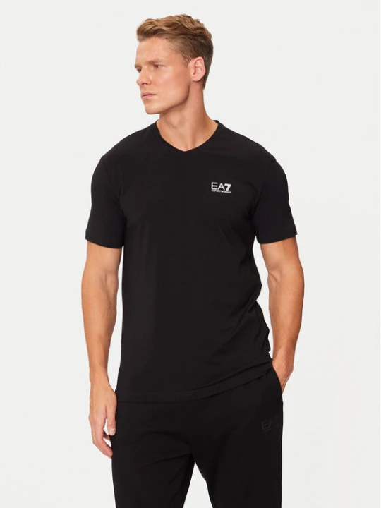 Zdjęcie produktu EA7 Emporio Armani T-Shirt 8NPT27 PJVQZ 1200 Czarny Regular Fit
