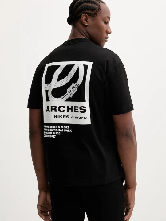 Zdjęcie produktu EA7 Emporio Armani t-shirt bawełniany czarny