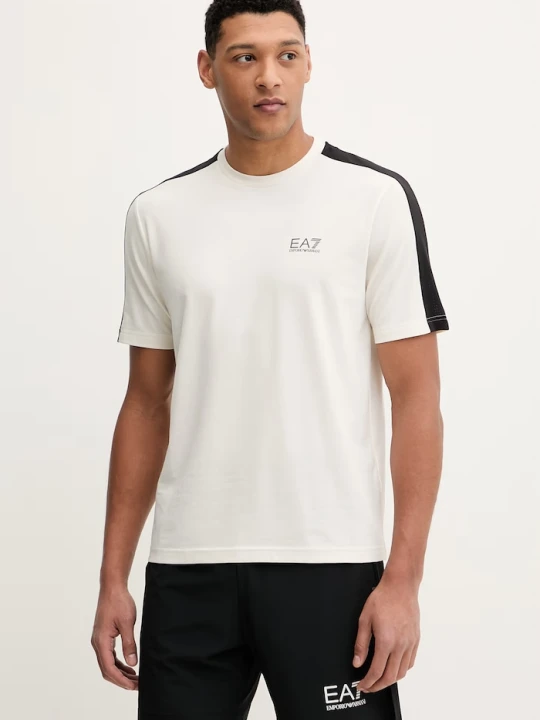 Zdjęcie produktu EA7 Emporio Armani t-shirt treningowy beżowy
