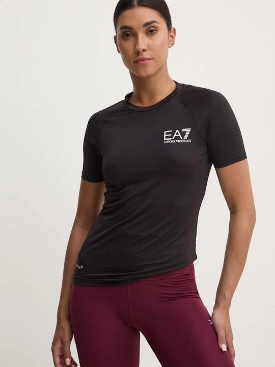 Zdjęcie produktu EA7 Emporio Armani t-shirt treningowy czarny