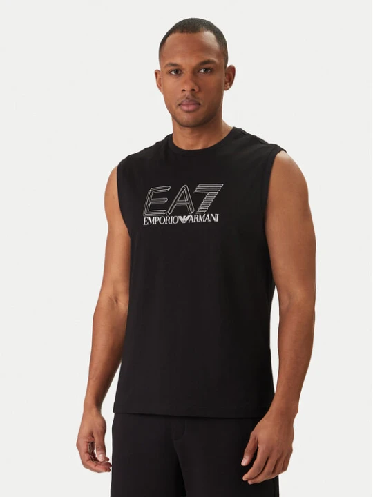 Zdjęcie produktu EA7 Emporio Armani Tank top 7M001306 AF10375 UC001 Czarny Regular Fit