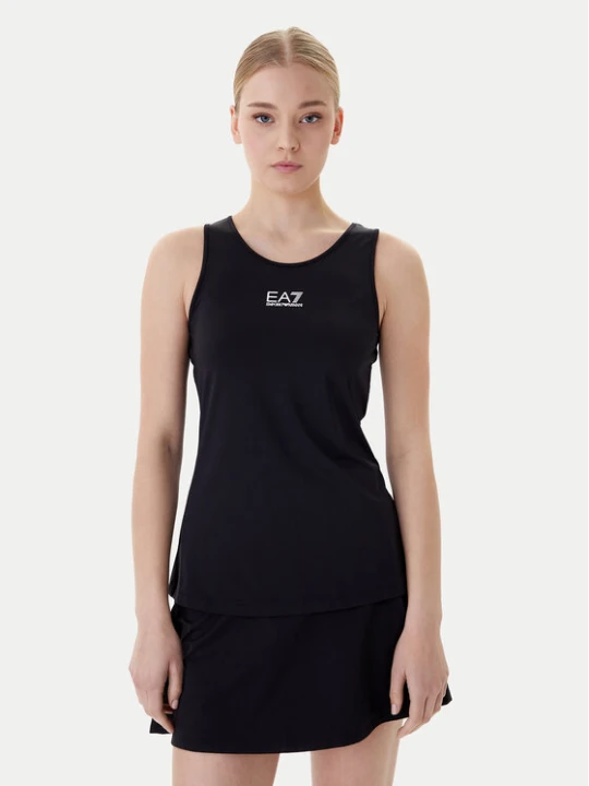Zdjęcie produktu EA7 Emporio Armani Top 7W000314 AF14524 UC001 Czarny Regular Fit