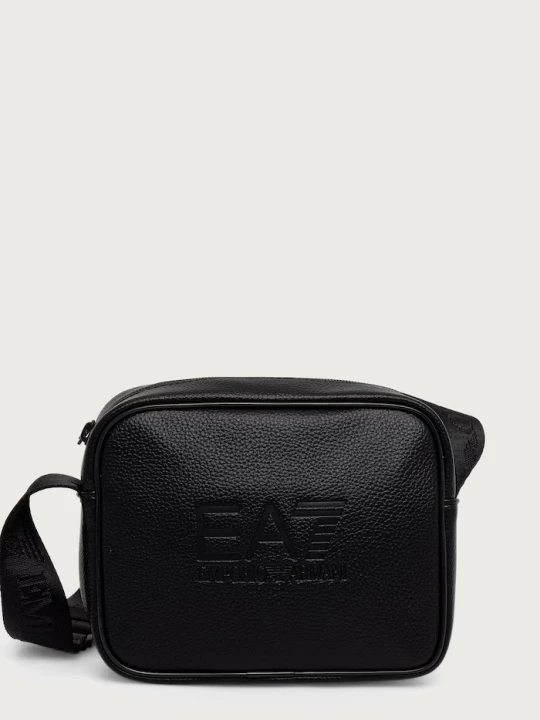 Zdjęcie produktu EA7 Emporio Armani torebka crossbody damska z imitacji skóry czarny
