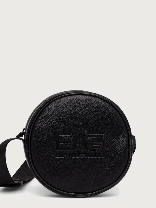 Zdjęcie produktu EA7 Emporio Armani torebka crossbody damska z imitacji skóry czarny
