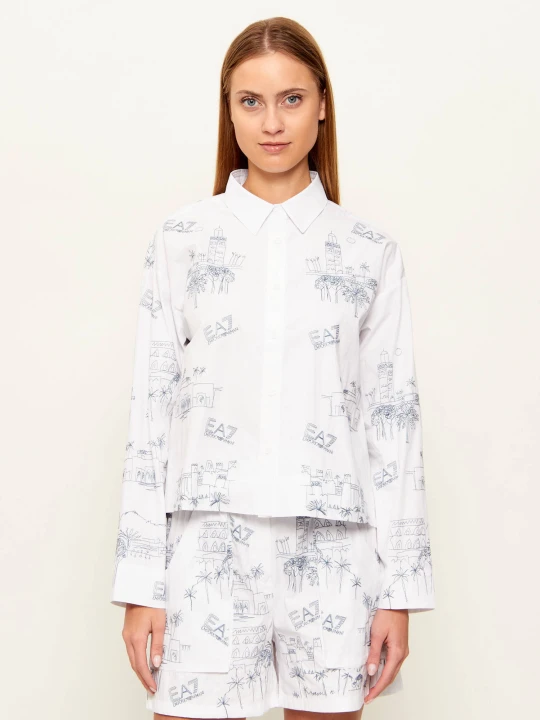Zdjęcie produktu EA7 Koszula | Relaxed fit biały