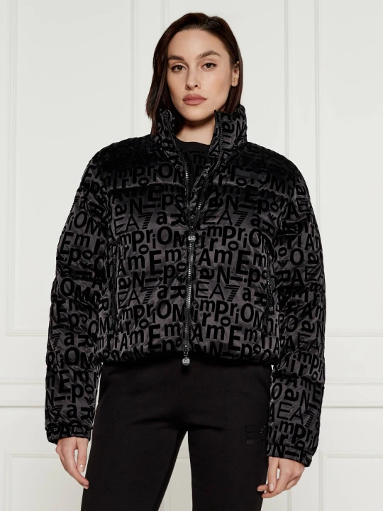 Zdjęcie produktu EA7 Kurtka bomber | Cropped Fit czarny