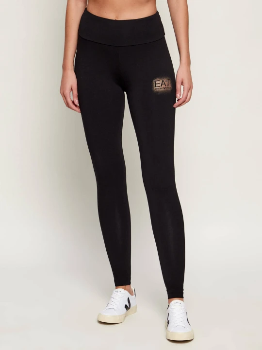 Zdjęcie produktu EA7 Legginsy | Skinny fit | high waist czarny