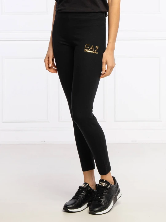 Zdjęcie produktu EA7 Legginsy | Slim Fit czarny