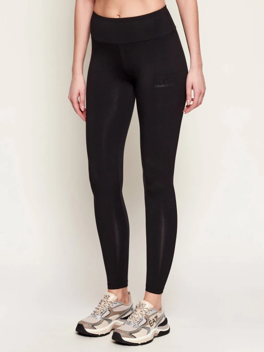 Zdjęcie produktu EA7 Legginsy | Slim Fit czarny