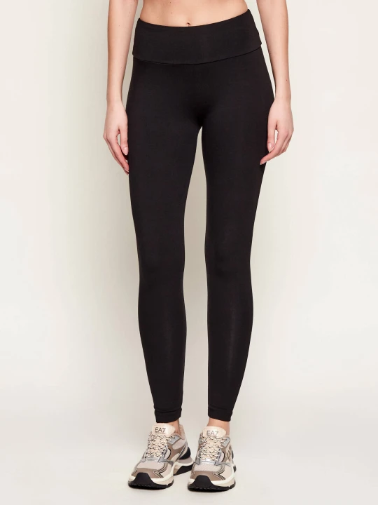 Zdjęcie produktu EA7 Legginsy | Slim Fit czarny