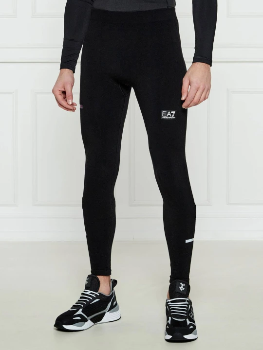 Zdjęcie produktu EA7 Legginsy | Slim Fit czarny