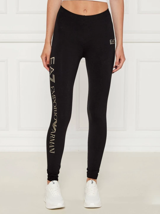 Zdjęcie produktu EA7 Legginsy | Slim Fit czarny