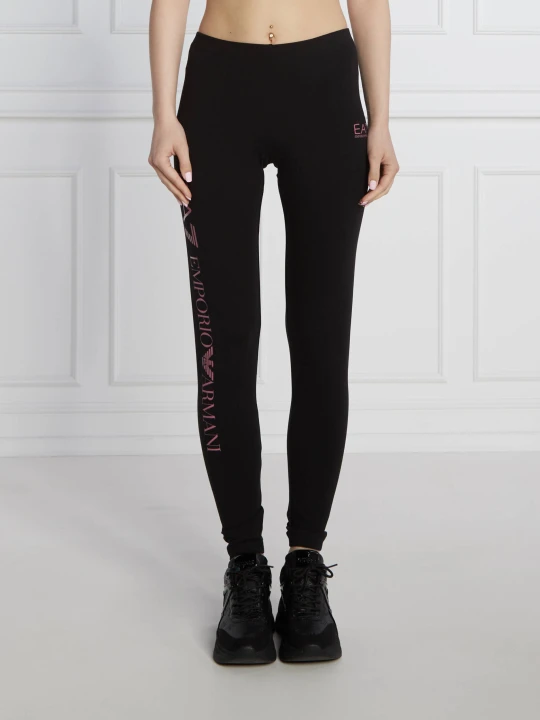 Zdjęcie produktu EA7 Legginsy | Slim Fit czarny