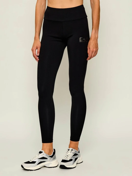 Zdjęcie produktu EA7 Legginsy | Slim Fit czarny