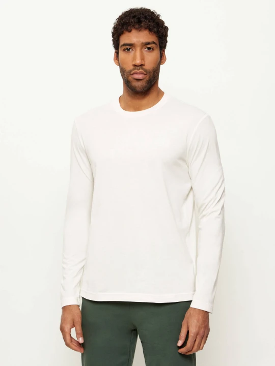 Zdjęcie produktu EA7 Longsleeve | Regular Fit ecru