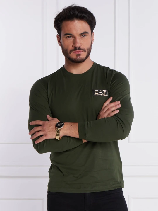 Zdjęcie produktu EA7 Longsleeve | Regular Fit khaki