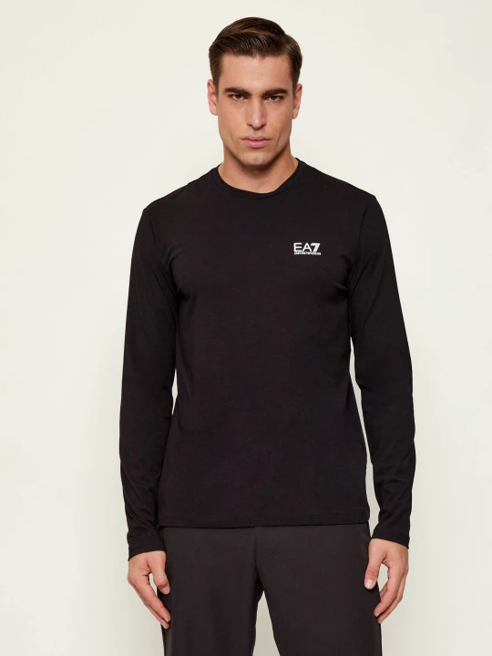 Zdjęcie produktu EA7 Longsleeve | Slim Fit czarny