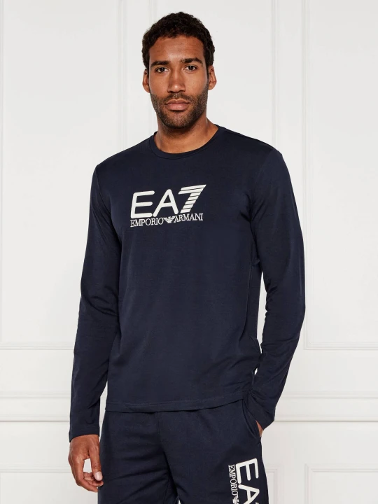 Zdjęcie produktu EA7 Longsleeve | Slim Fit granatowy