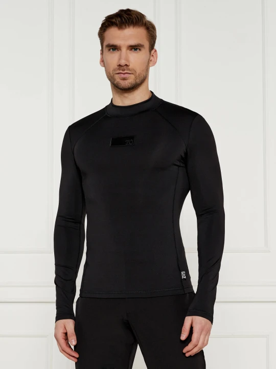 Zdjęcie produktu EA7 Longsleeve | Slim Fit czarny