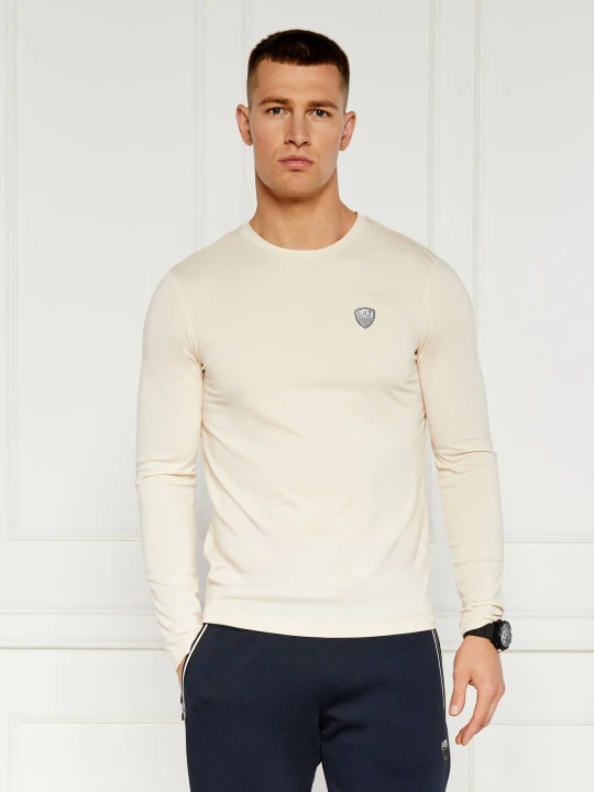 Zdjęcie produktu EA7 Longsleeve | Slim Fit ecru