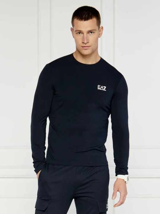 Zdjęcie produktu EA7 Longsleeve | Slim Fit granatowy
