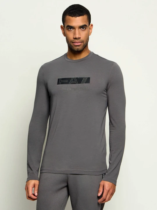 Zdjęcie produktu EA7 Longsleeve | Slim Fit szary