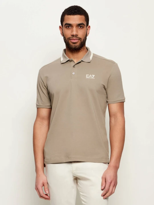 Zdjęcie produktu EA7 Polo | Regular Fit beżowy