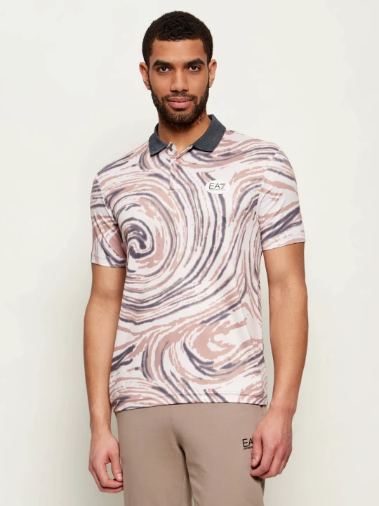 Zdjęcie produktu EA7 Polo | Regular Fit beżowy