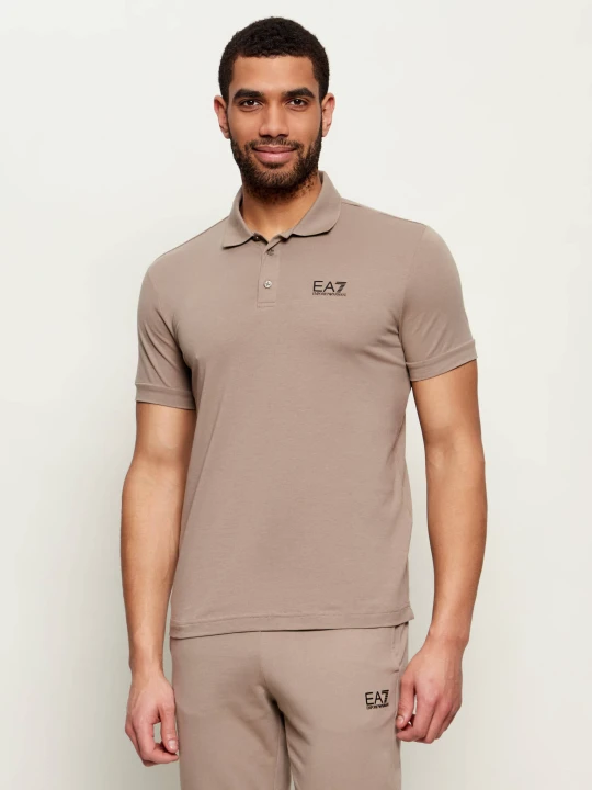 Zdjęcie produktu EA7 Polo | Regular Fit beżowy