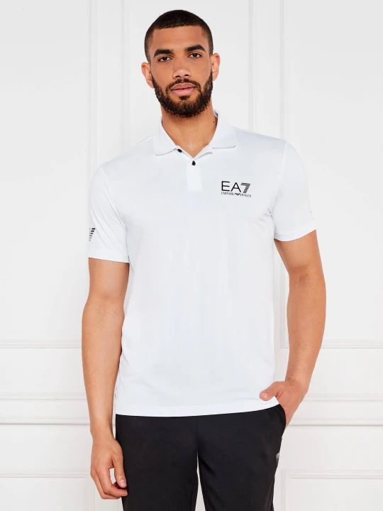 Zdjęcie produktu EA7 Polo | Regular Fit biały