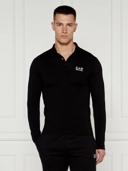 Zdjęcie produktu EA7 Polo | Regular Fit czarny