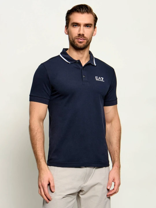 Zdjęcie produktu EA7 Polo | Regular Fit granatowy