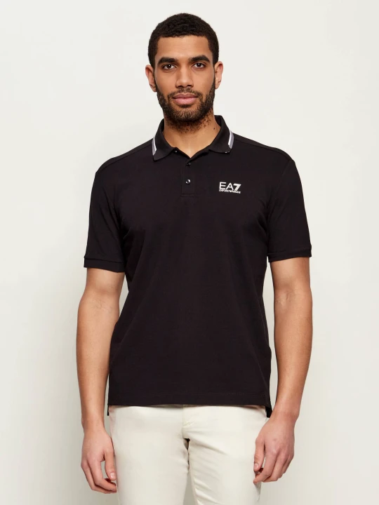 Zdjęcie produktu EA7 Polo | Regular Fit czarny