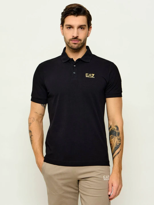 Zdjęcie produktu EA7 Polo | Regular Fit czarny