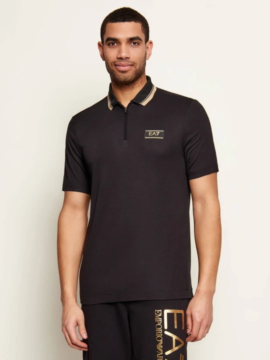 Zdjęcie produktu EA7 Polo | Regular Fit czarny