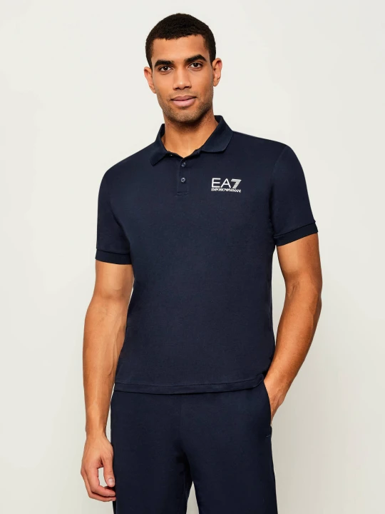 Zdjęcie produktu EA7 Polo | Regular Fit granatowy