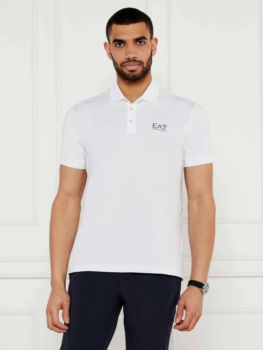 Zdjęcie produktu EA7 Polo | Regular Fit biały