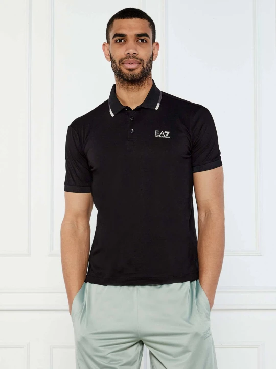 Zdjęcie produktu EA7 Polo | Regular Fit czarny