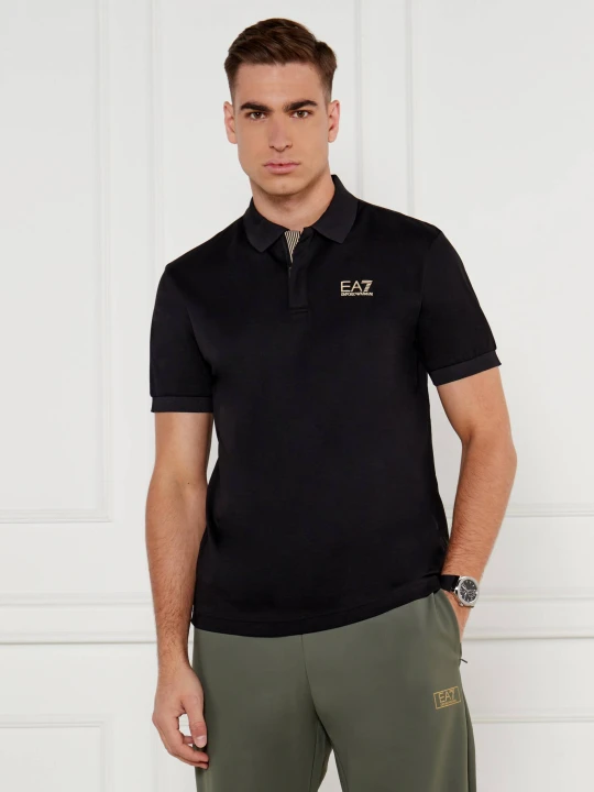 Zdjęcie produktu EA7 Polo | Regular Fit czarny