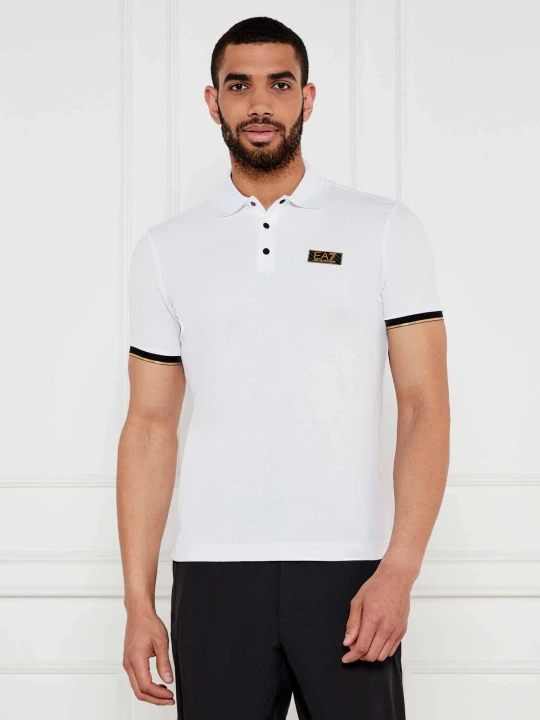 Zdjęcie produktu EA7 Polo | Regular Fit biały